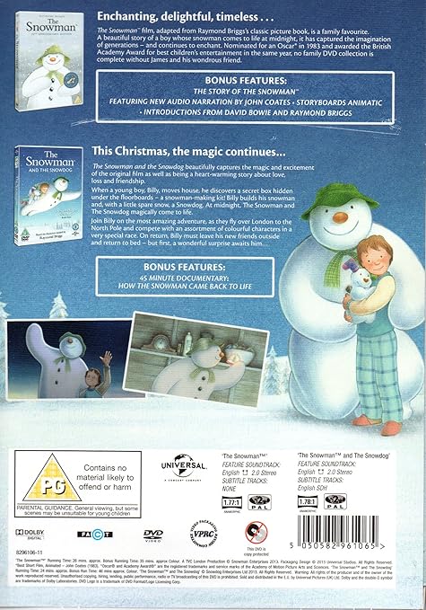 The Snowman / The Snowman and the Snowdog THE DOUBLE PACK DVD