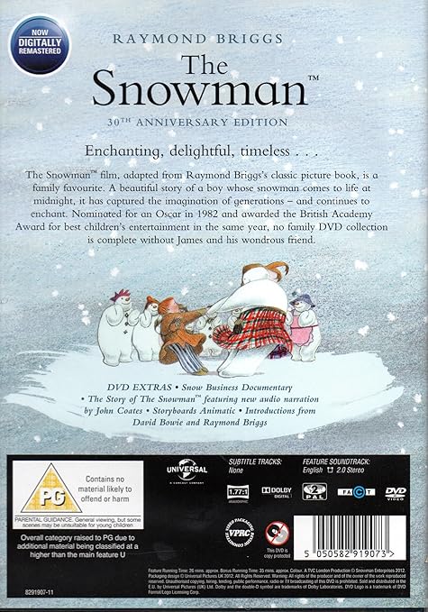 The Snowman / The Snowman and the Snowdog THE DOUBLE PACK DVD