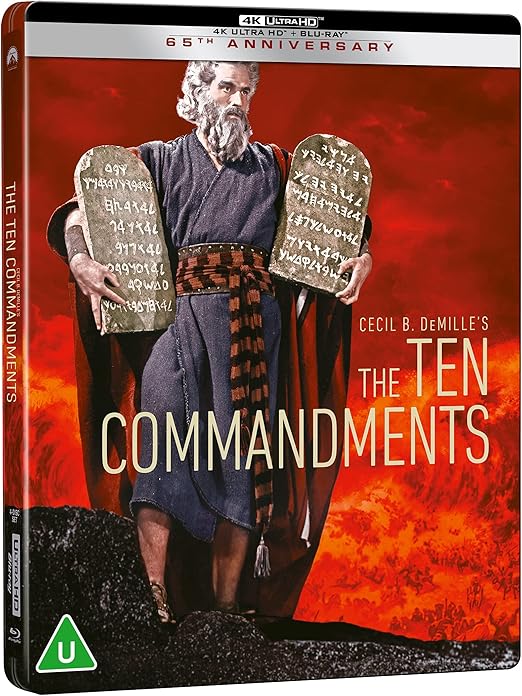 THE TEN COMMANDMENTS 4K+BD STEELBOOK