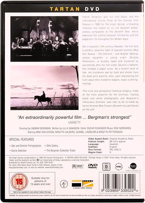 THE VIRGIN SPRING - DVD
