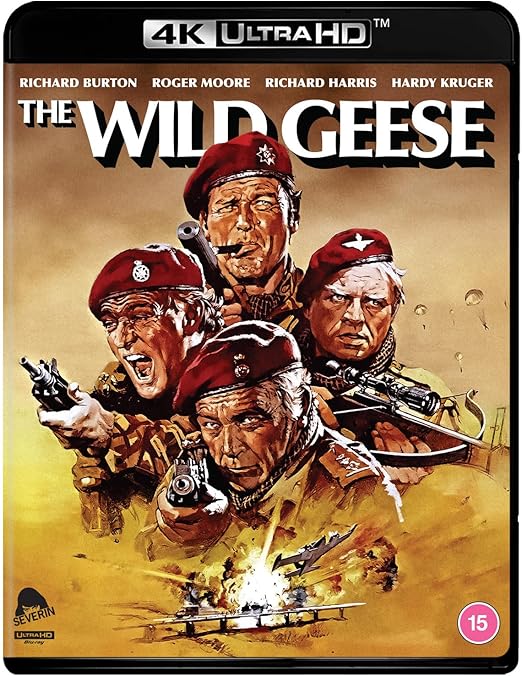 The Wild Geese (Standard Edition) UHD & Blu-Ray - PRE-ORDER - 8 -DECEMBER-2025