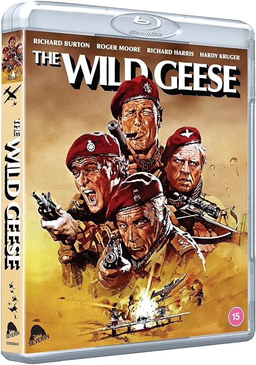 The Wild Geese Standard Edition Blu-Ray - PRE-ORDER - 8-DECEMBER-2025