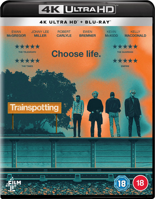 Trainspotting 4K UHD & Blu-Ray - PRE-ORDER-1-JUNE-2026