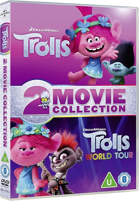 Trolls & Trolls World Tour Double Pack  DVD