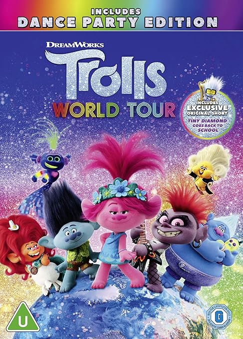 Trolls 2 World Tour DVD