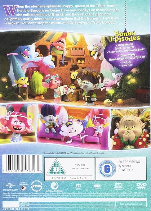Trolls: Holiday DVD