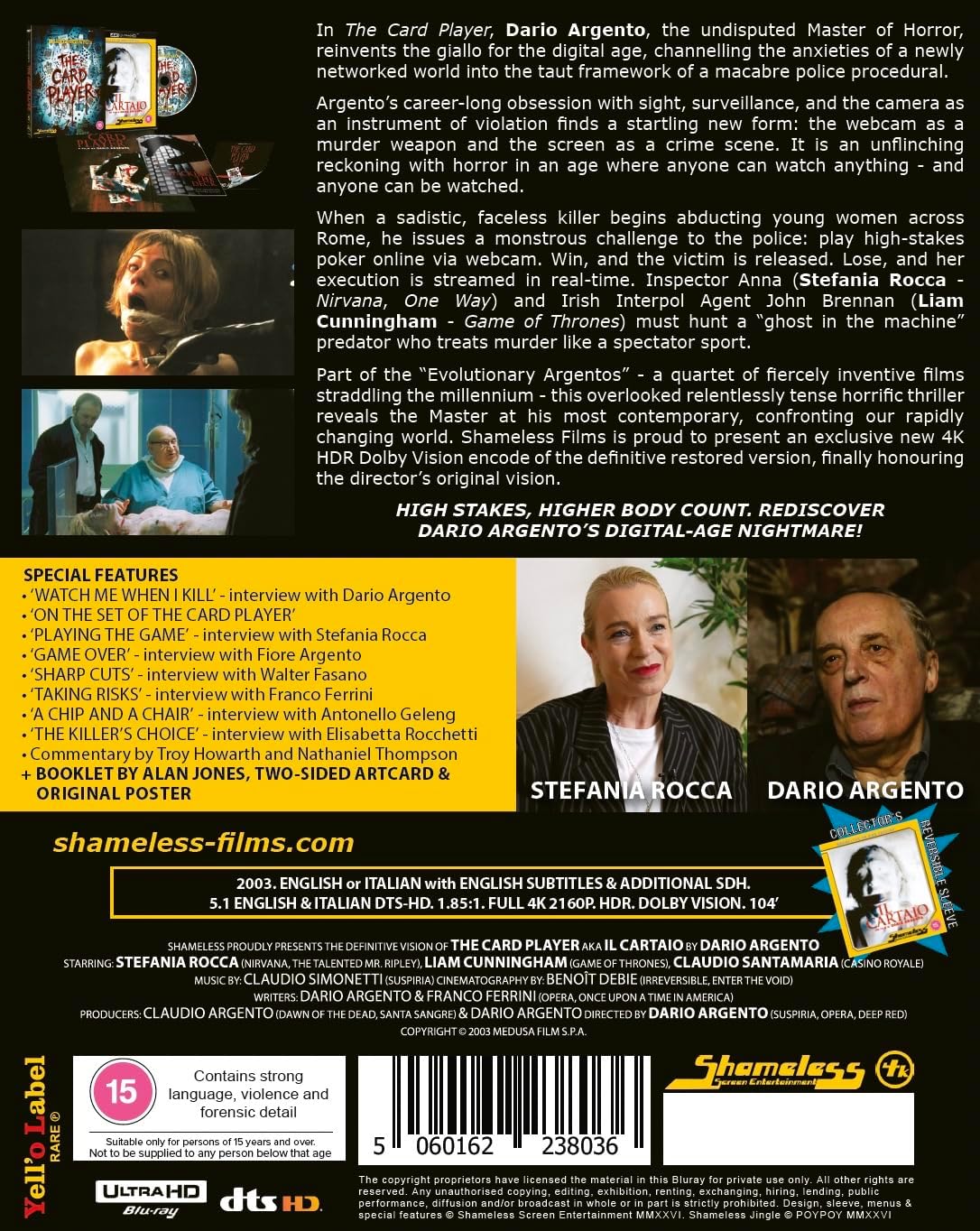 The Card Player [UHD] - PRE-ORDER-10-AUGUST-2026