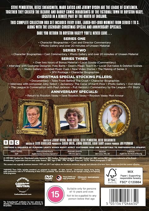 The League of Gentlemen: The Complete Collection (Repack) - PRE-ORDER-17-AUGUST-2026