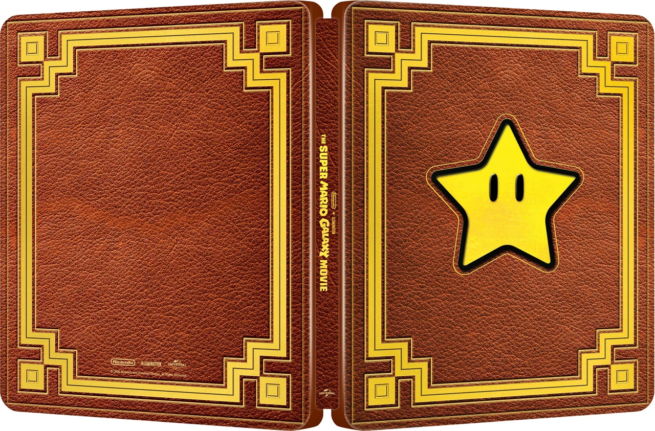 The Super Mario Galaxy Movie 4K UHD & Blu-Ray Steelbook - PRE-ORDER-20-JULY-2026