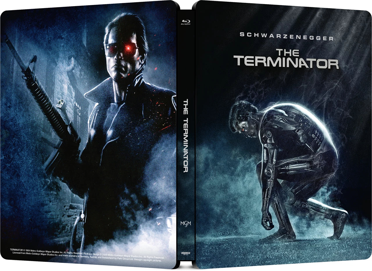 The Terminator 4k UHD & Blu-Ray Steelbook - PRE-ORDER-TBC