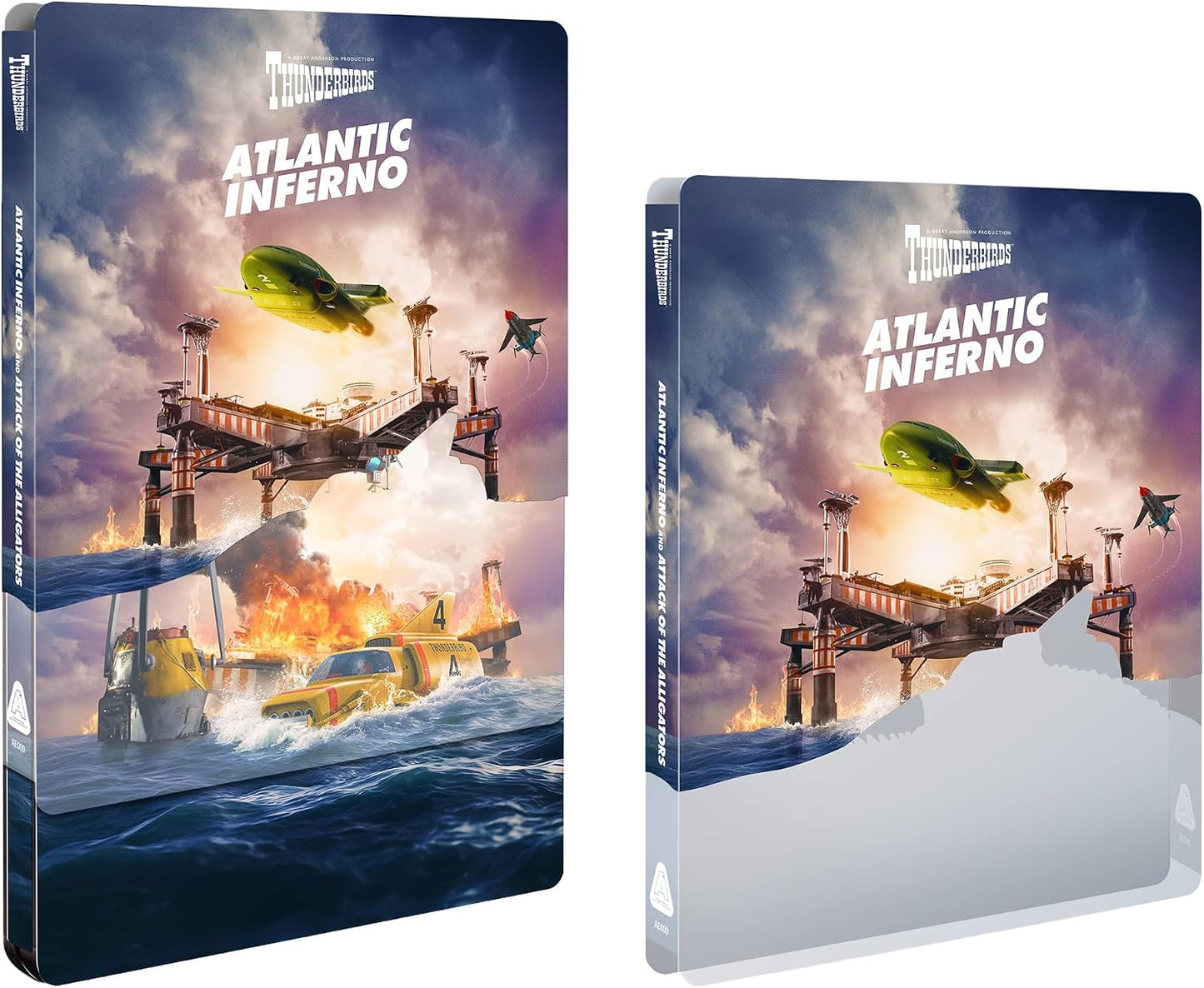 THUNDERBIRDS: ATLANTIC INFERNO/ATTACK OF THE ALLIGATORS! 4K COLLECTORS EDITION STEELBOOK - PRE-ORDER-28-SEPTEMBER-2026