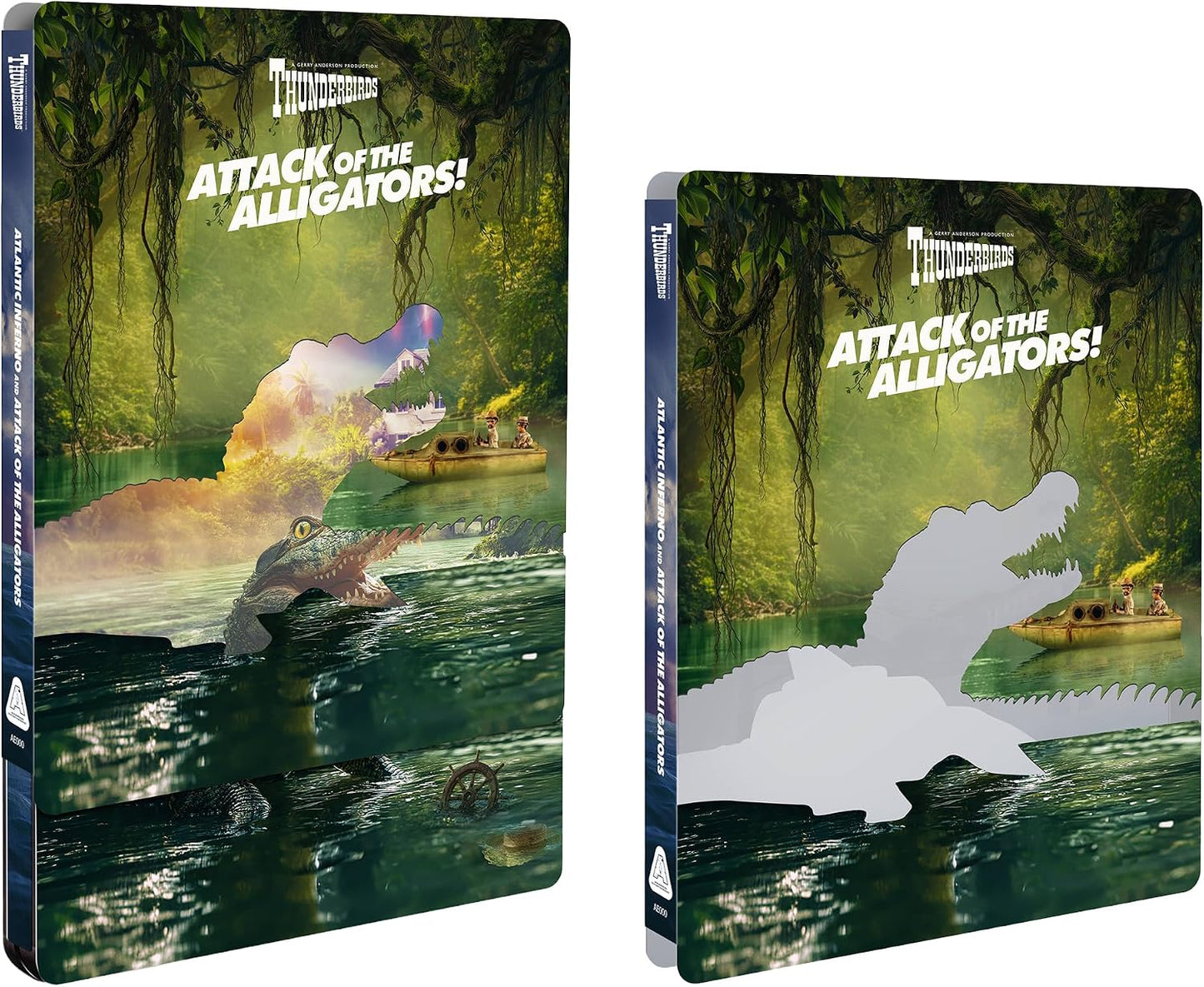 THUNDERBIRDS: ATLANTIC INFERNO/ATTACK OF THE ALLIGATORS! 4K COLLECTORS EDITION STEELBOOK - PRE-ORDER-28-SEPTEMBER-2026