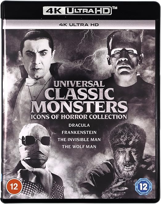 Universal Classic Monsters: Icons of Horror Collection 4K Ultra-HD Blu-ray