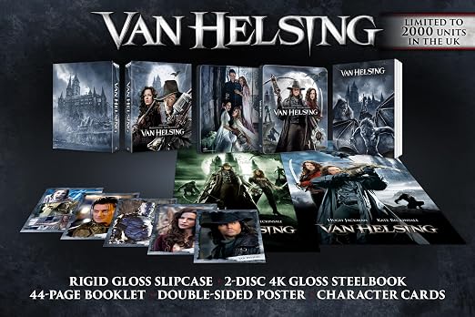Van Helsing Collector's Edition 4k UHD & Blu-Ray Steelbook - PRE-ORDER-5-OCTOBER-2026