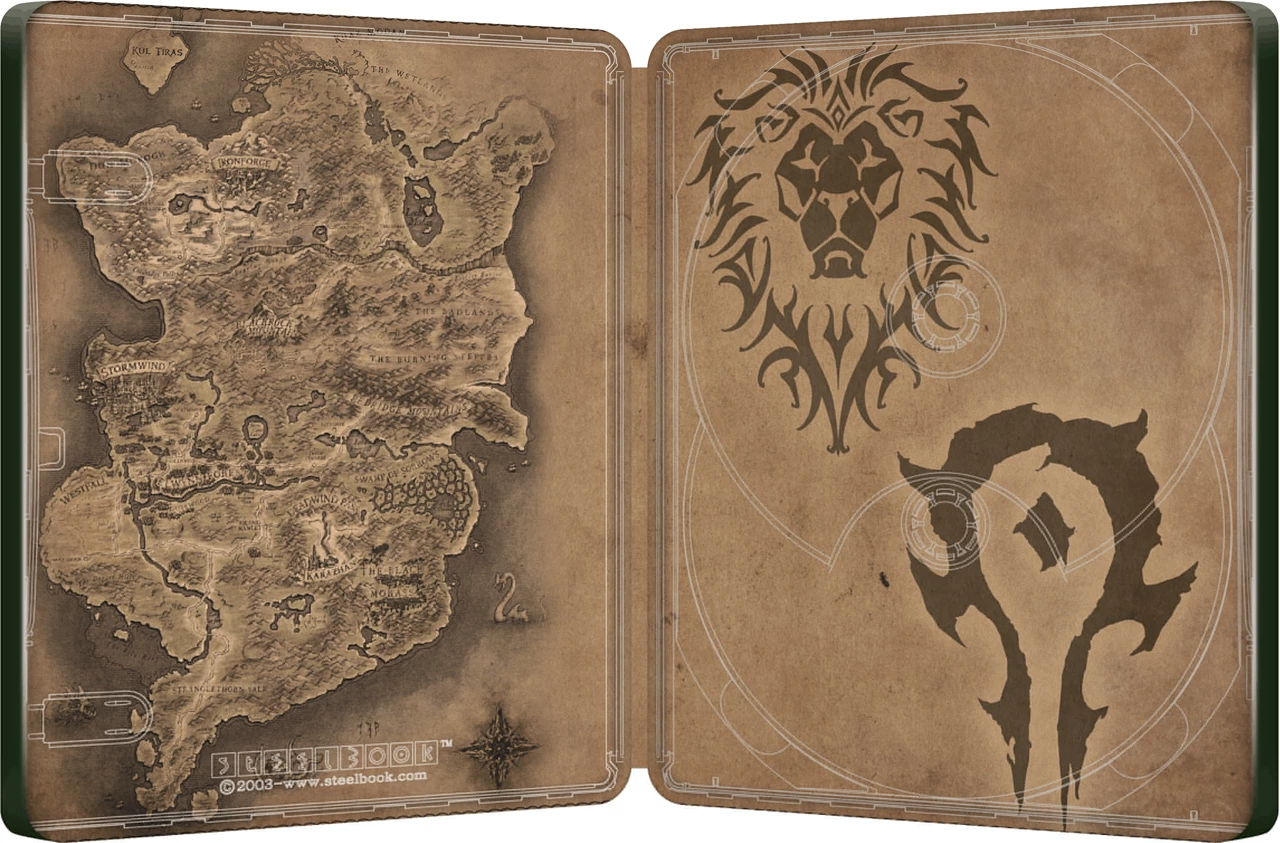 Warcraft 10th Anniversary 4K UHD & Blu-Ray Steelbook - PRE-ORDER-15-JUNE-2026