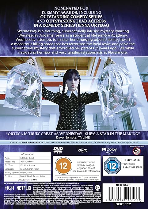 WEDNESDAY: SEASON 1 - DVD