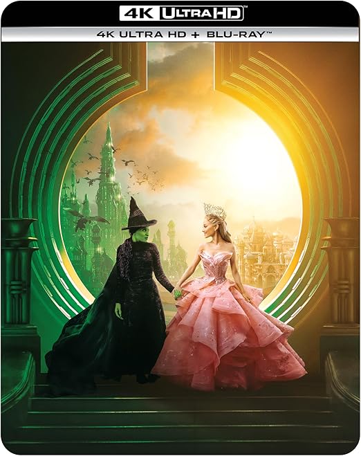 Wicked 4K UHD & Blu-Ray Limited Edition Steelbook & Artcards