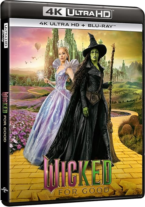 Wicked: For Good 4K UHD & Blu-Ray - PRE-ORDER Q1 TBC