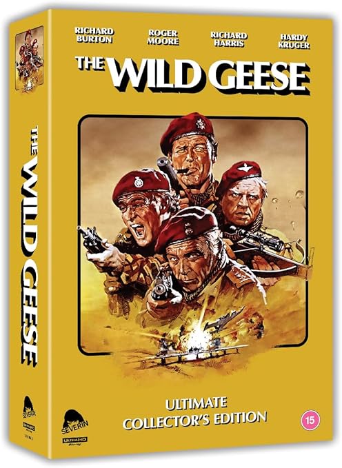 The Wild Geese (Limited Collector's Edition) [UHD, Blu-ray & CD)- PRE-ORDER - 8-DECEMBER-2025