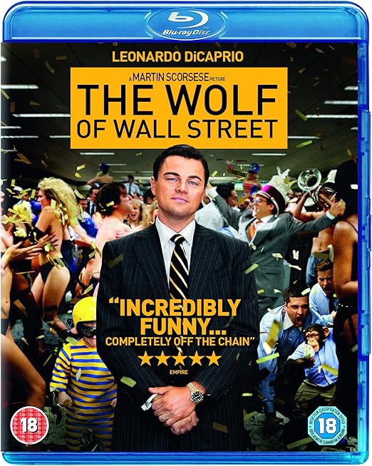 The Wolf of Wall Street Blu-ray