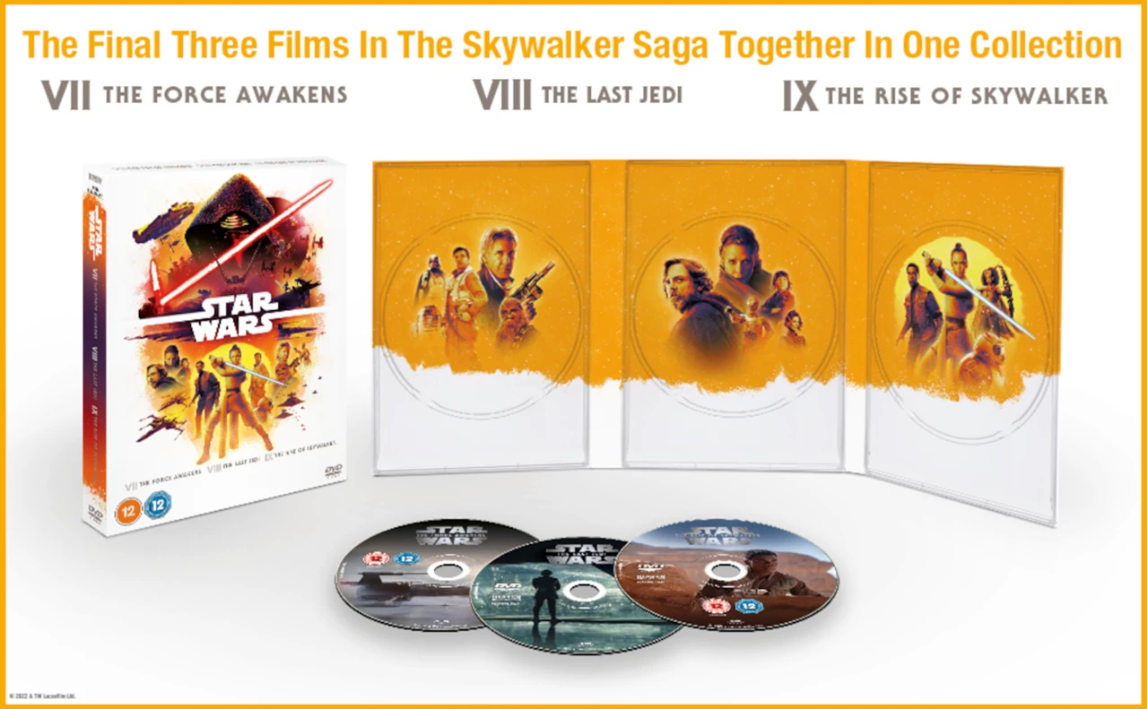 Star Wars Trilogies (DVD): Episodes 7-9