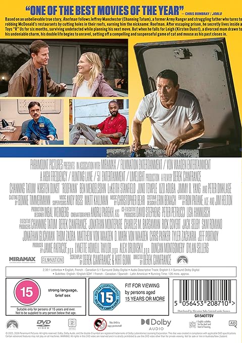 ROOFMAN DVD