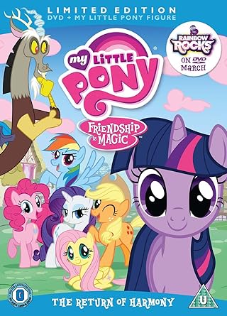 "MY LITTLE PONY SEASON 2 - VOLUME 1 - THE RETURN OF HARMONY LIMITED EDITION DVD