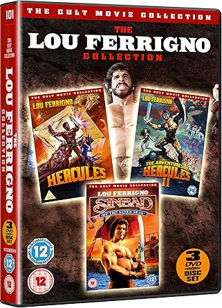THE LOU FERRIGNO CULT COLLECTION DVD