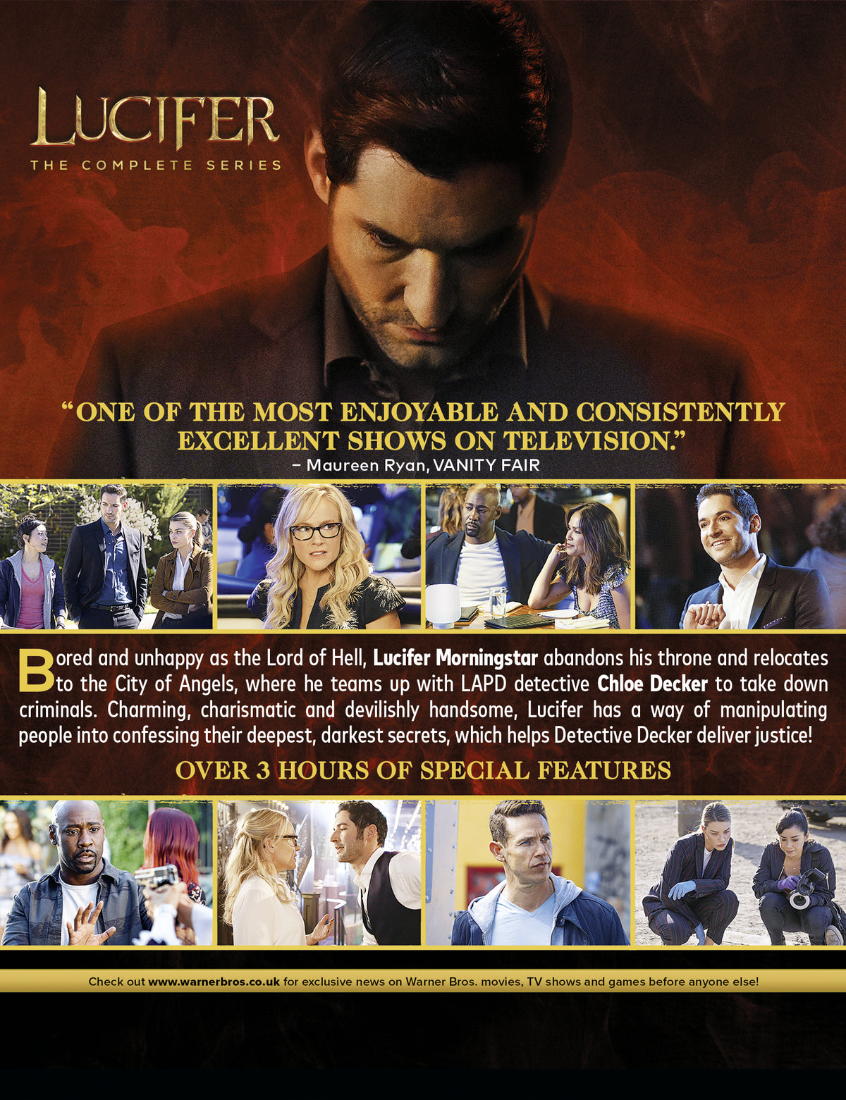 LUCIFER COMPLETE SEASON COLLECTON BLU-RAY - PRE-ORDER-19-OCTOBER-2026