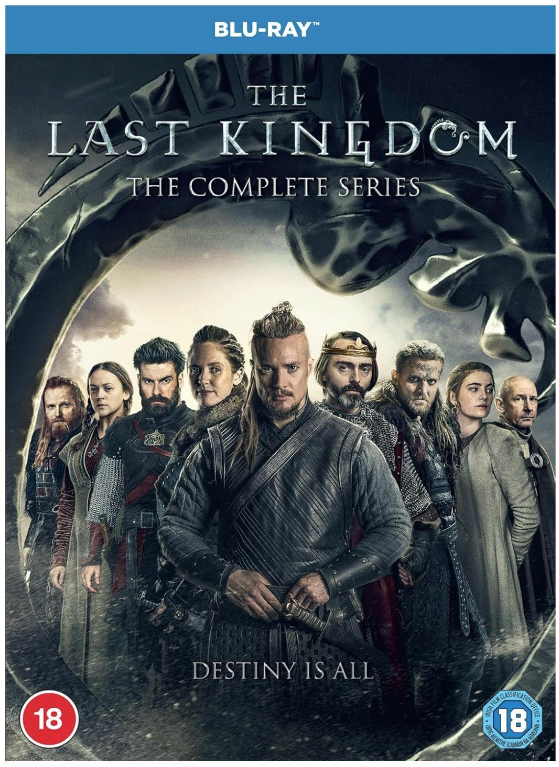 The Last Kingdom: Season 1-5 Blu-Ray