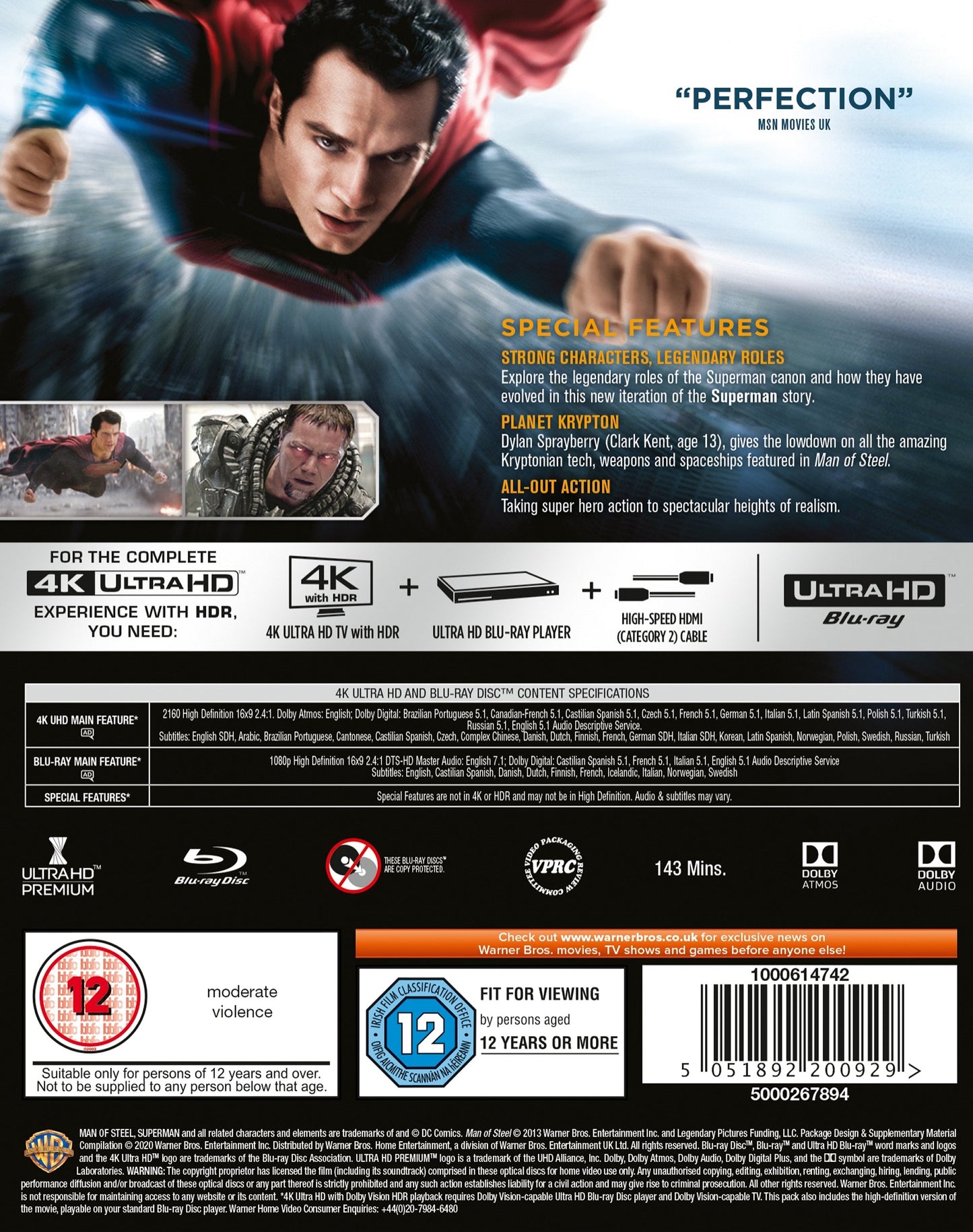 MAN OF STEEL (SUPERMAN)