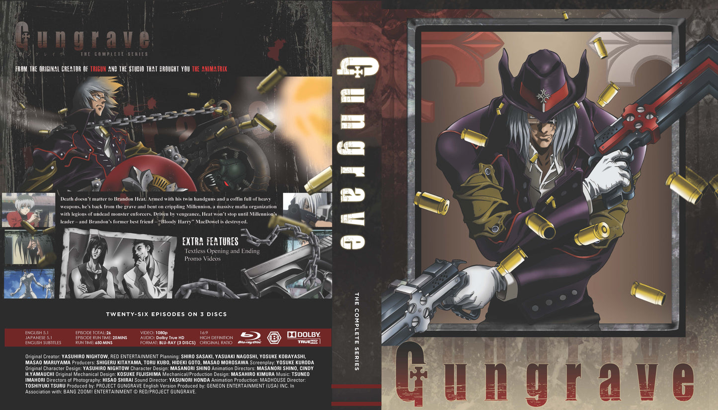 GUNGRAVE COLLECTOR'S EDITION BD - Pre-order 16 February 2026