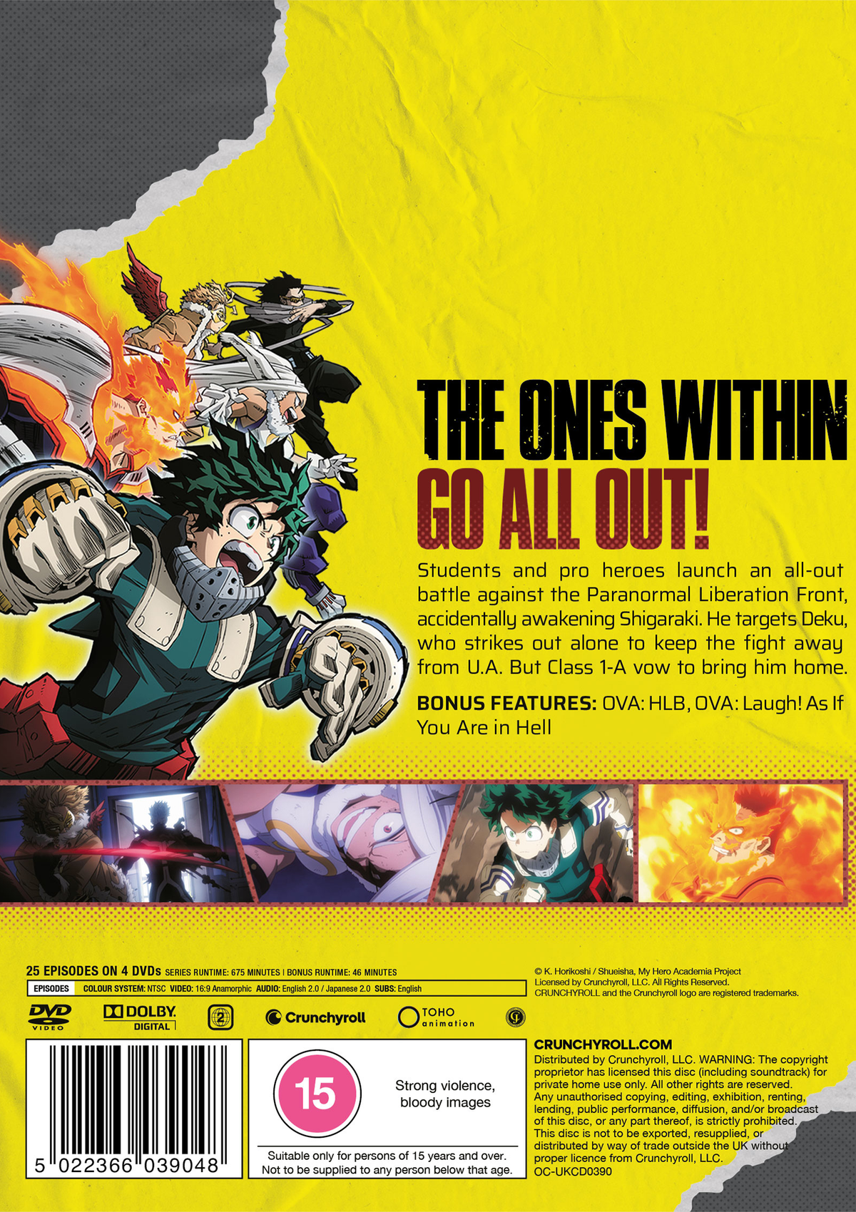 My Hero Academia DVD - Complete Season 6 - Pre-order 23 November 2026