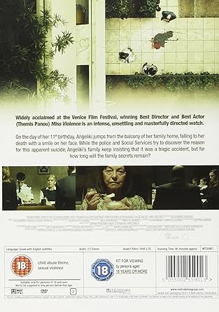 MISS VIOLENCE DVD