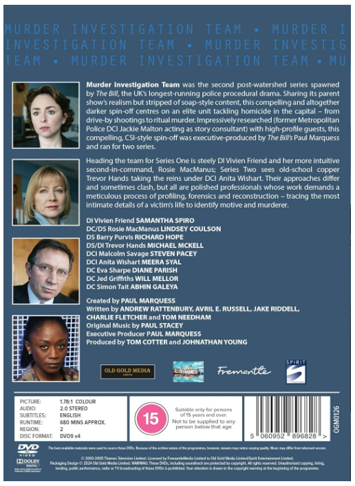 M.I.T Murder Investigation Team: The Complete Series
