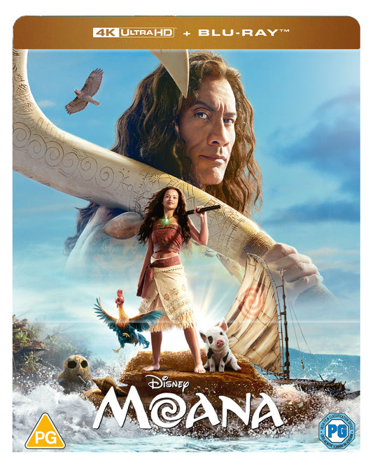 Disney's Moana (Live action) SteelBook UHD/BLU-RAY SteelBook - PRE-ORDER-12-OCTOBER-2026