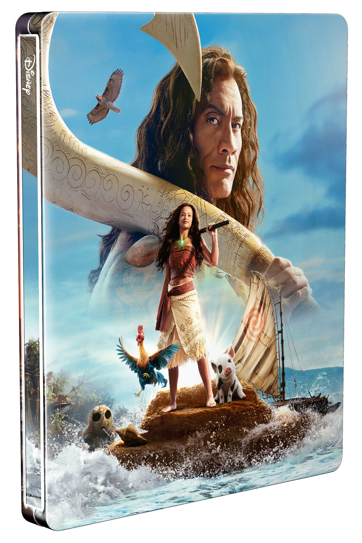 Disney's Moana (Live action) SteelBook UHD/BLU-RAY SteelBook - PRE-ORDER-12-OCTOBER-2026