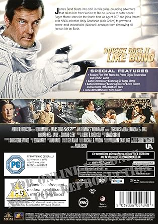 JAMES BOND (011): MOONRAKER - DVD