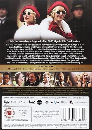 MR SELFRIDGE SERIES 4 DVD