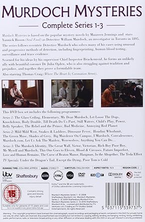MURDOCH MYSTERIES 1-3 DVD