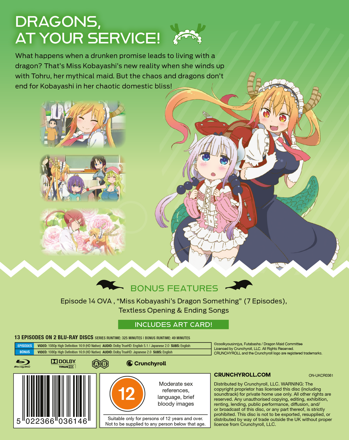 Miss Kobayashi's Dragon Maid - Season 1 Limited Edition SteelBook - Pre-order 7 December 2026
