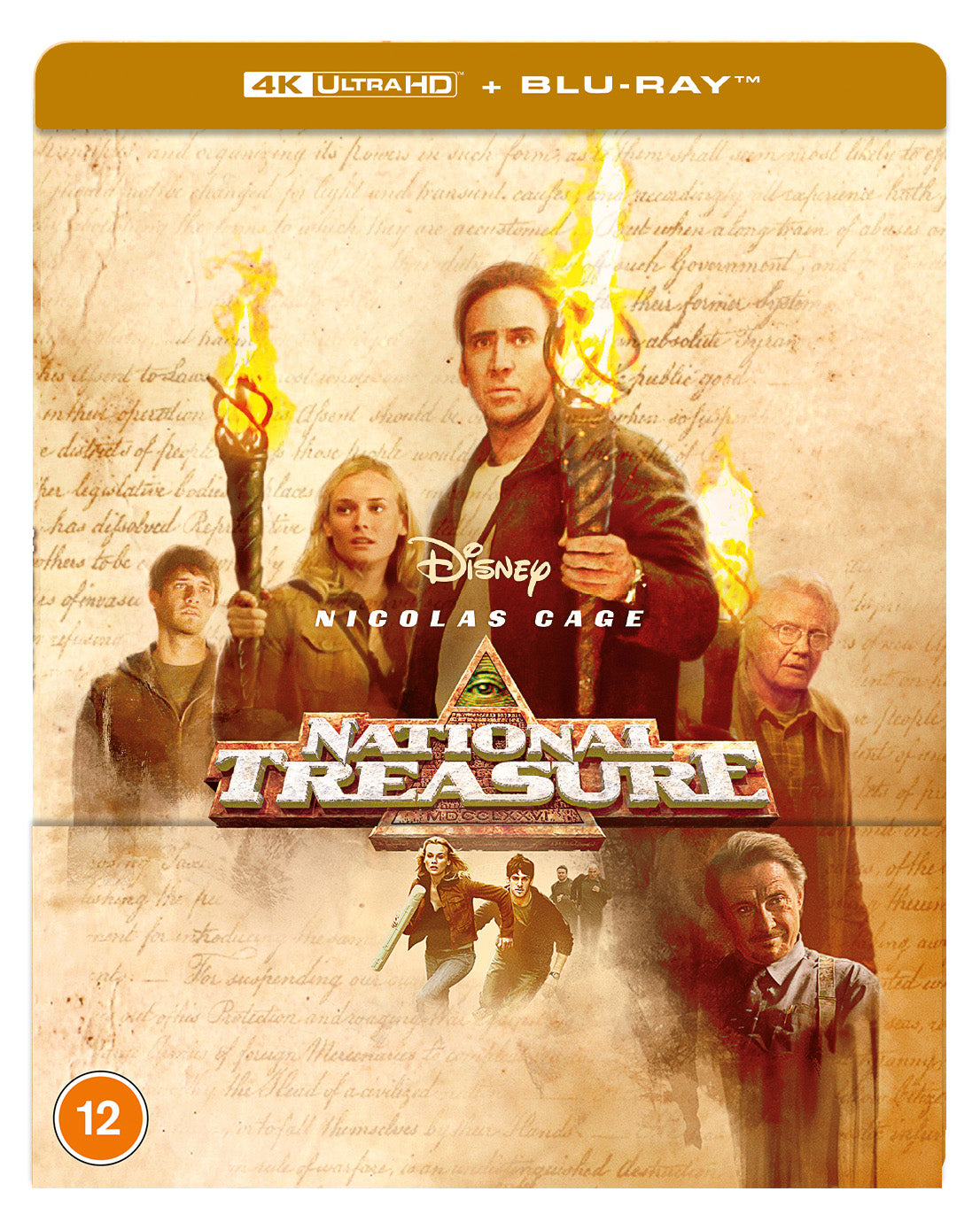 National Treasure UHD/BLU-RAY SteelBook -PRE-ORDER-16-NOVEMBER-2026