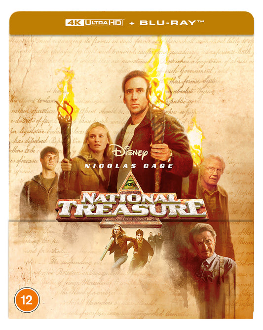 National Treasure UHD/BLU-RAY SteelBook -PRE-ORDER-16-NOVEMBER-2026