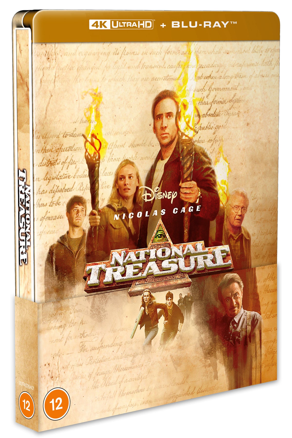 National Treasure UHD/BLU-RAY SteelBook -PRE-ORDER-16-NOVEMBER-2026