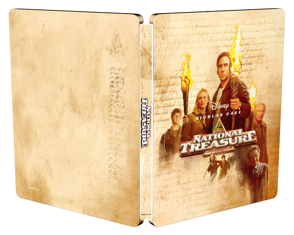 National Treasure UHD/BLU-RAY SteelBook -PRE-ORDER-16-NOVEMBER-2026