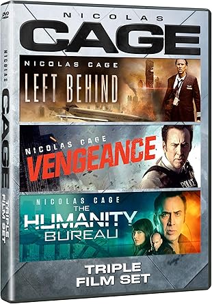 NICOLAS CAGE TRIPLE FILM  SET DVD
