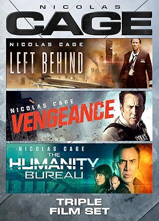 NICOLAS CAGE TRIPLE FILM  SET DVD