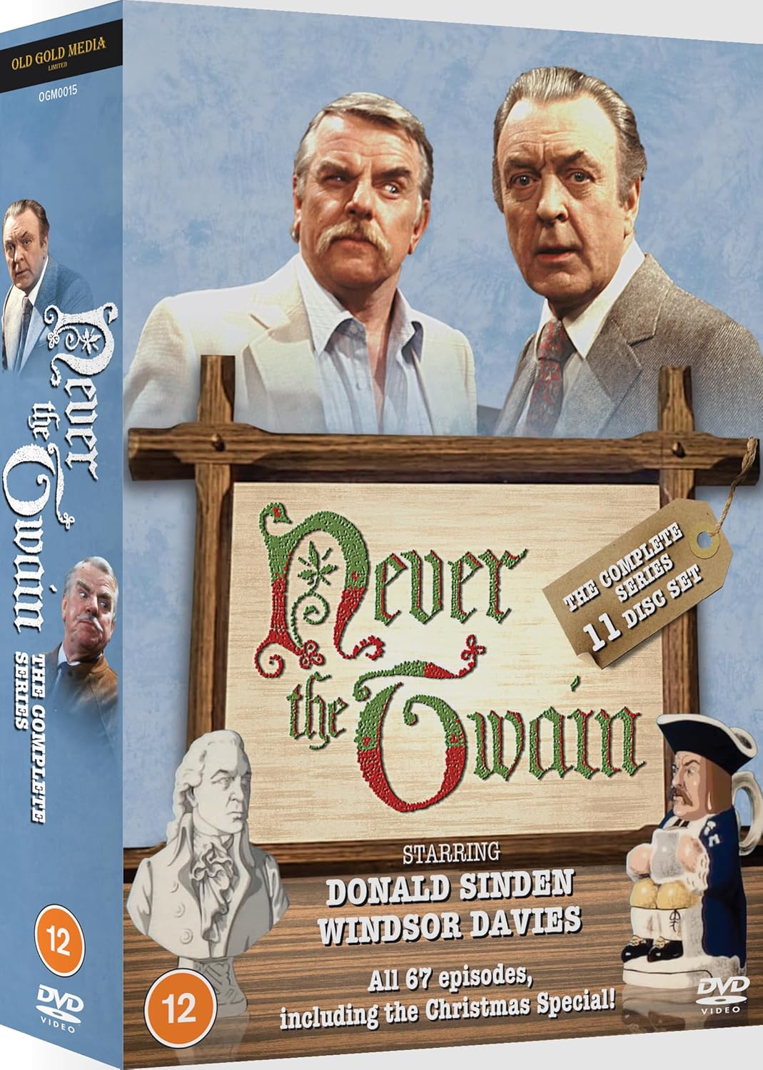 NEVER THE TWAIN: THE COMPLETE SERIES - DVD