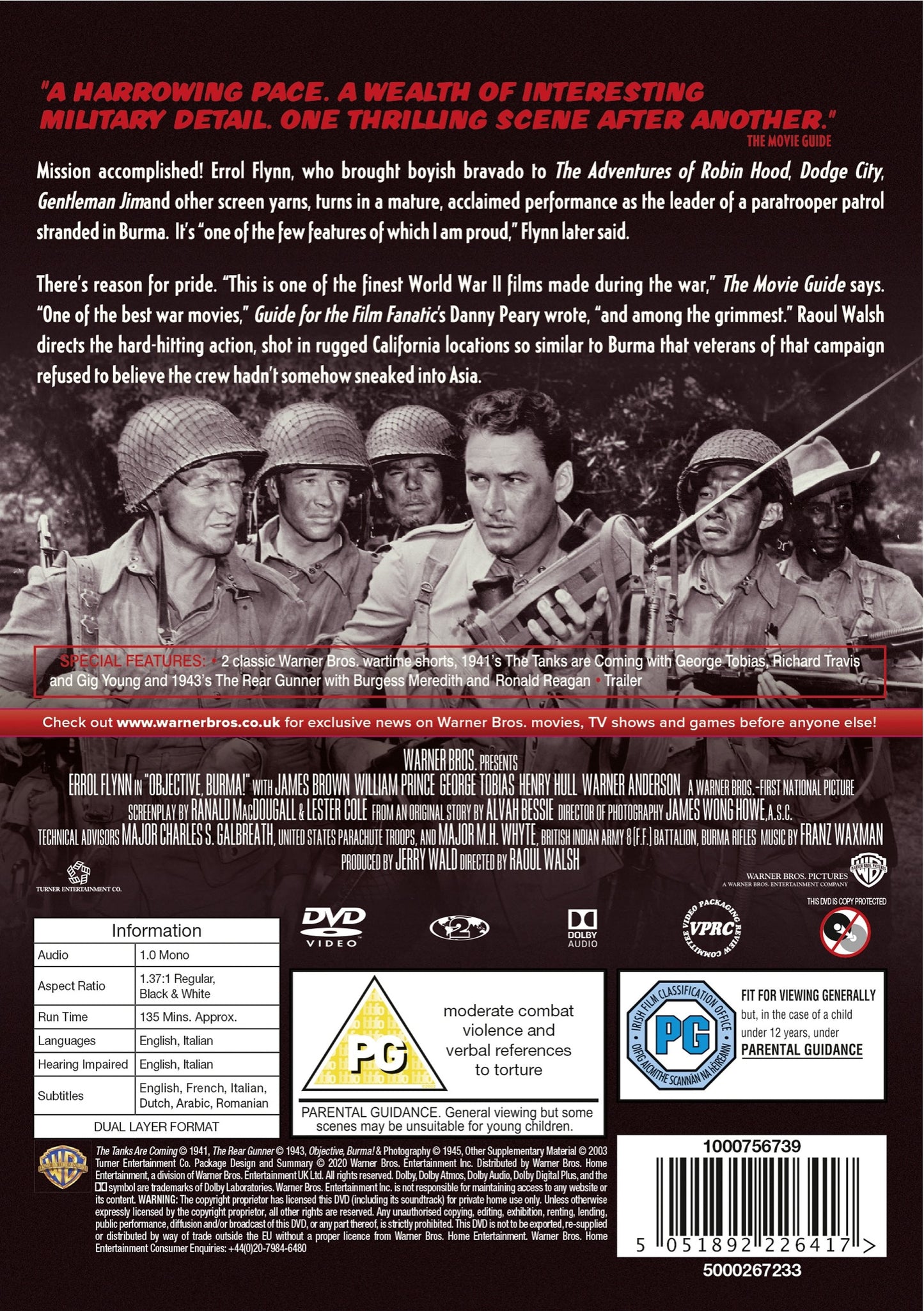 OBJECTIVE BURMA  - DVD - Pre-order 29-Jun-2026