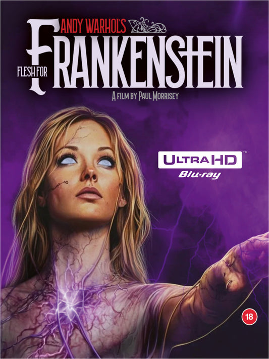 Andy Warhol Presents – Flesh For Frankenstein – 1973- 4K UHD Limited Edition